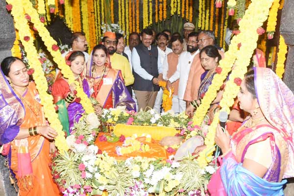 Shivaji Maharaj Jayanti celebration at Shivneri fort